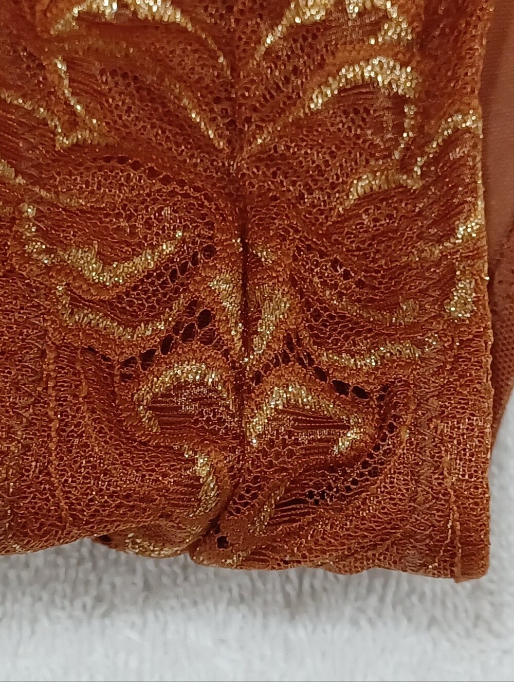 Auden Lace Cheeky Panties with Lurex, Size S - Picture 3 of 8